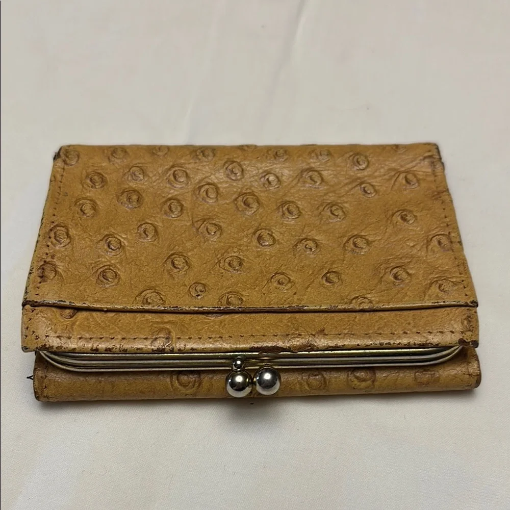 Tan Leather calf skin Wallet